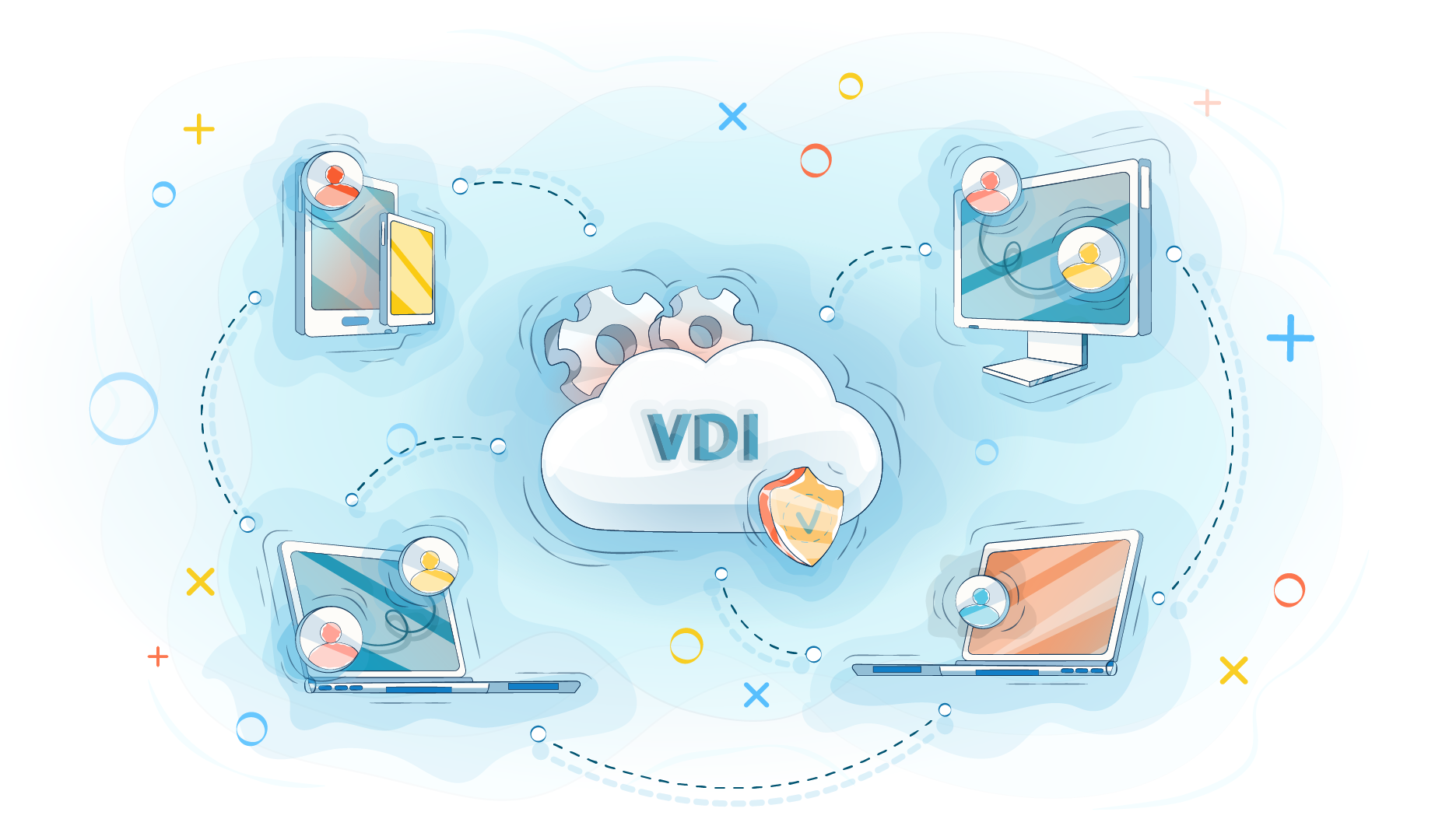 Преимущества виртуализации рабочих мест с помощью технологии VDI