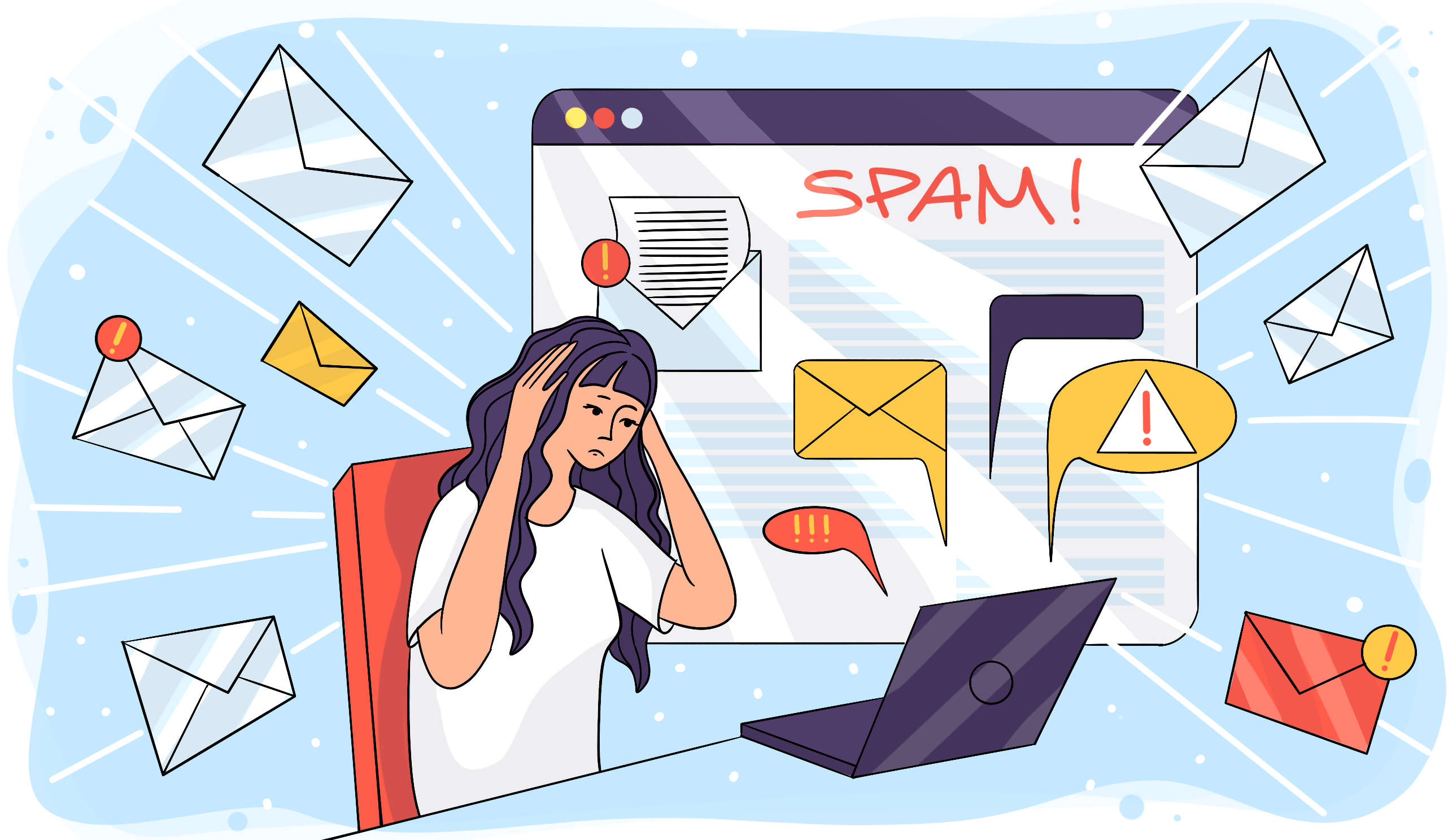 Как алгоритмы определяют спам письмо?