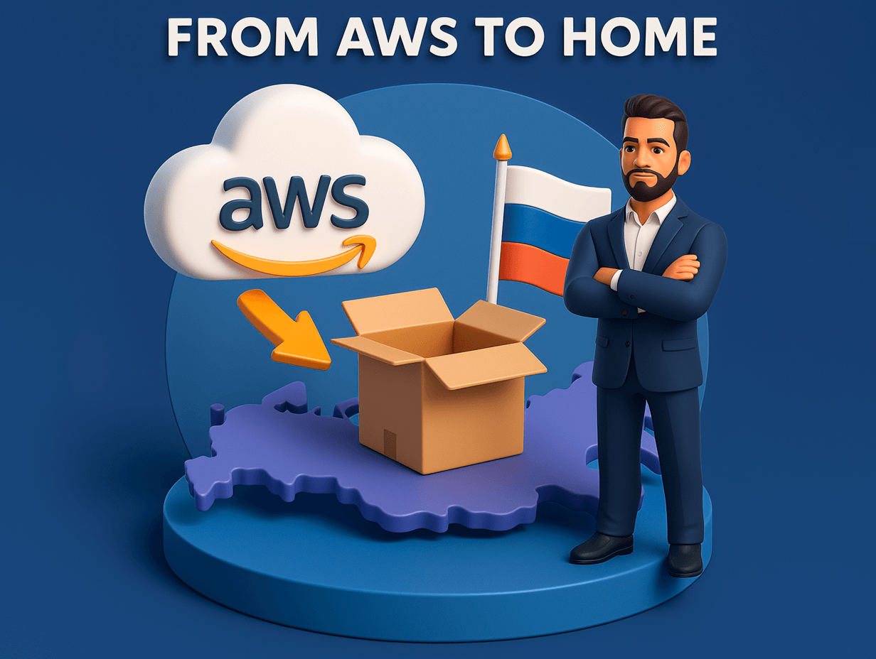 Из AWS — домой: миграция инфраструктуры из зарубежного облака в Россию