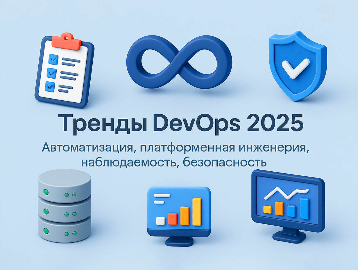 DevOps-тренды 2025: инфраструктура как код, платформенная инженерия, наблюдаемость и DevSecOps