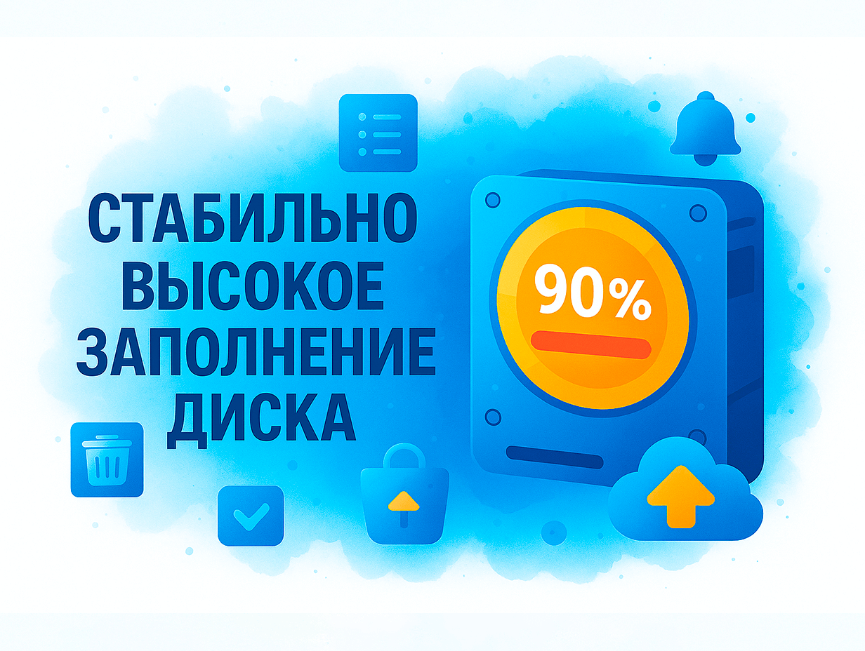 5 признаков, что вашему серверу не хватает места на диске (и как это исправить)