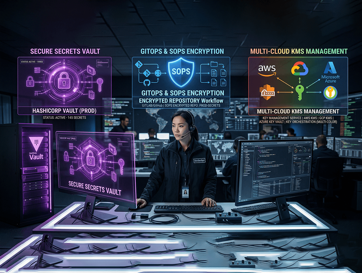 Секреты без боли: Vault, SOPS или KMS