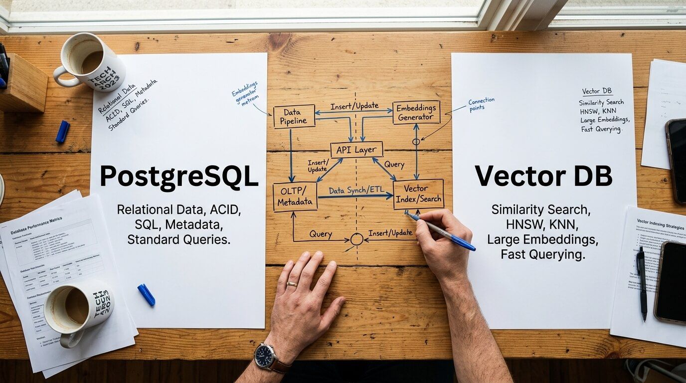Хранилище эмбеддингов: отдельная vector DB или PostgreSQL