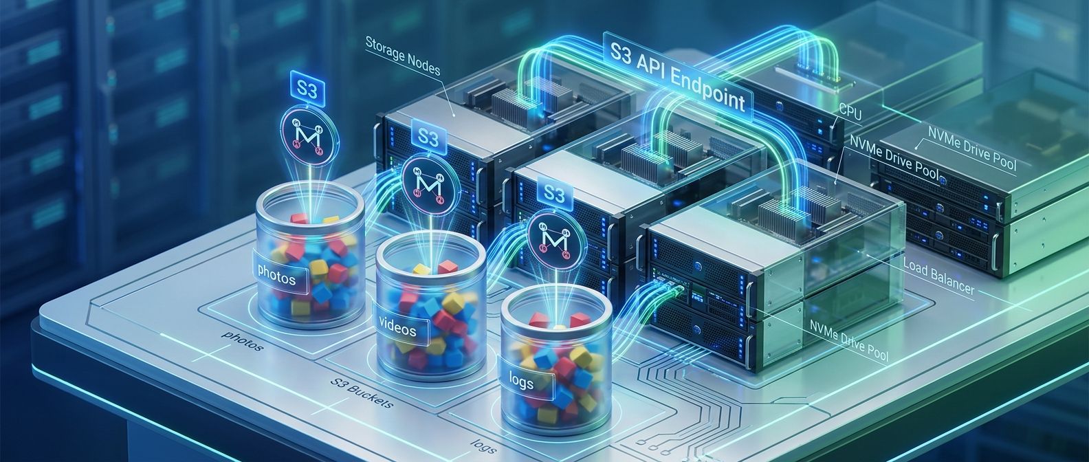 Ceph vs MinIO vs классический NAS: как выбрать storage backend