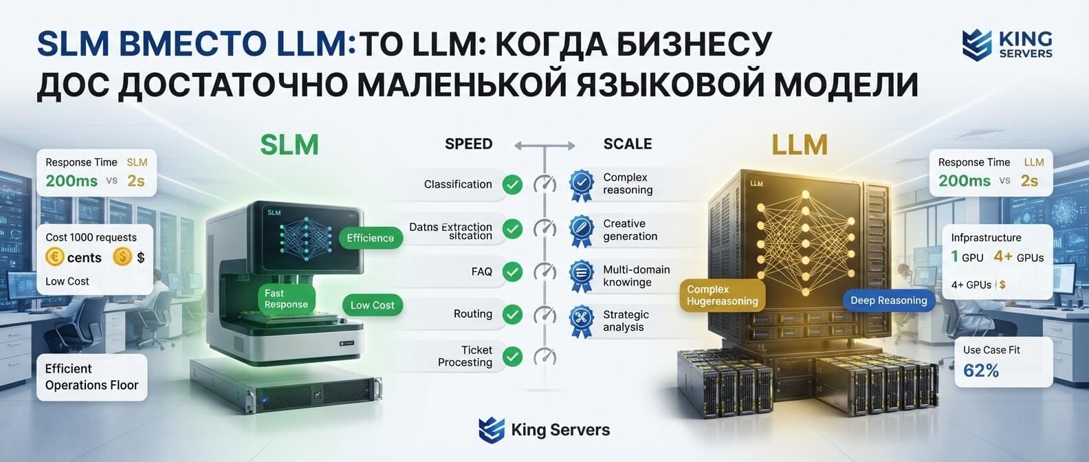 SLM вместо LLM: когда бизнесу достаточно маленькой языковой модели
