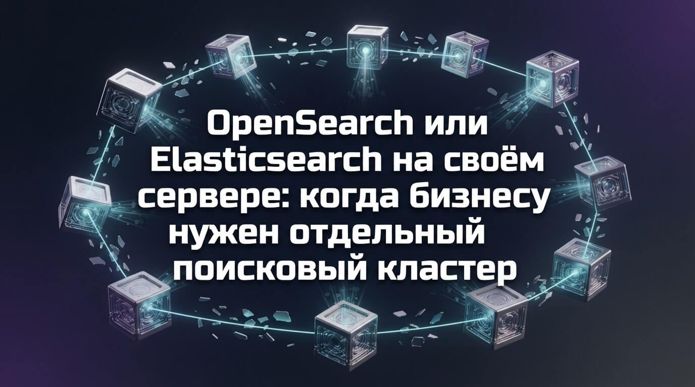 OpenSearch или Elasticsearch на своём сервере: когда бизнесу нужен отдельный поисковый кластер