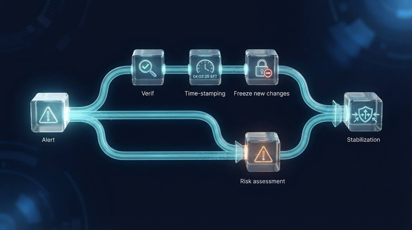 Runbook помогает действовать по шагам во время аварии