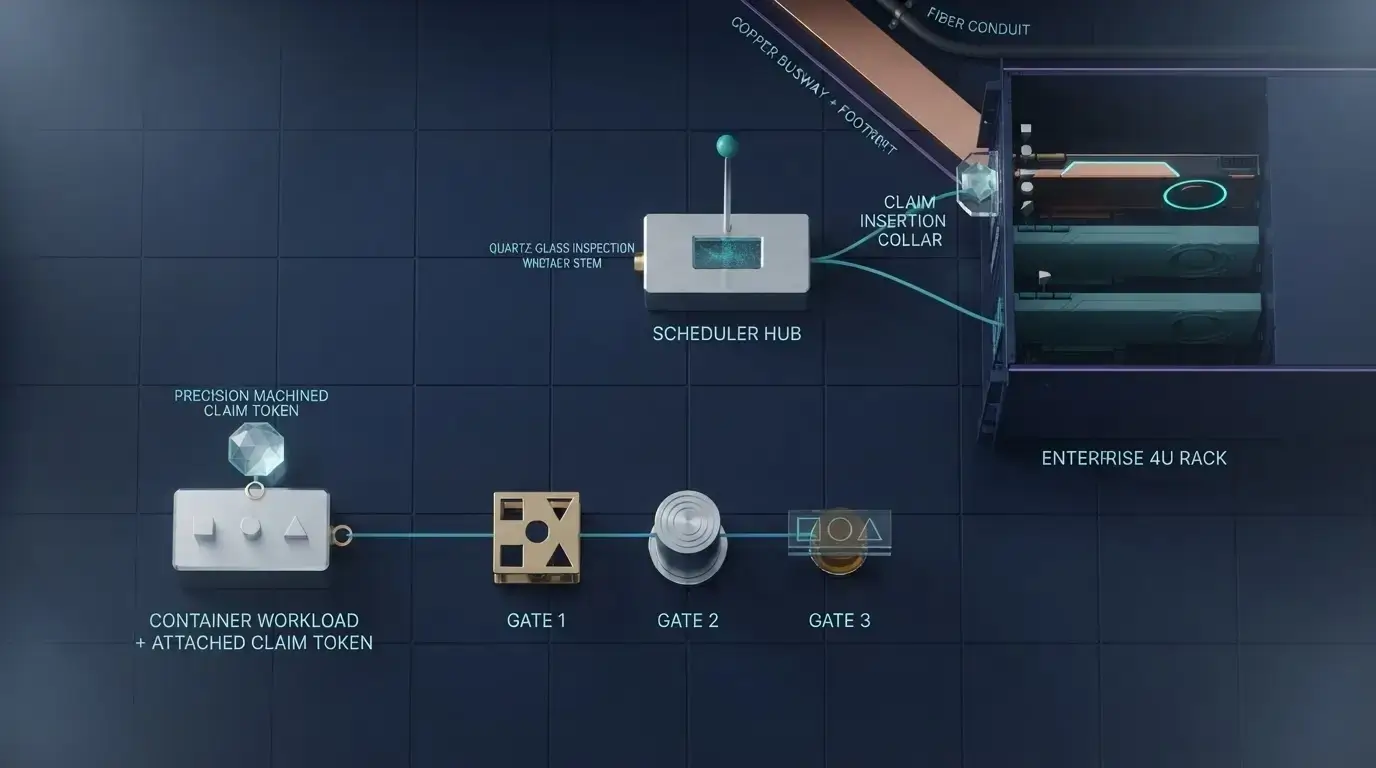 Поток ResourceClaim: от DeviceClass до pod с GPU