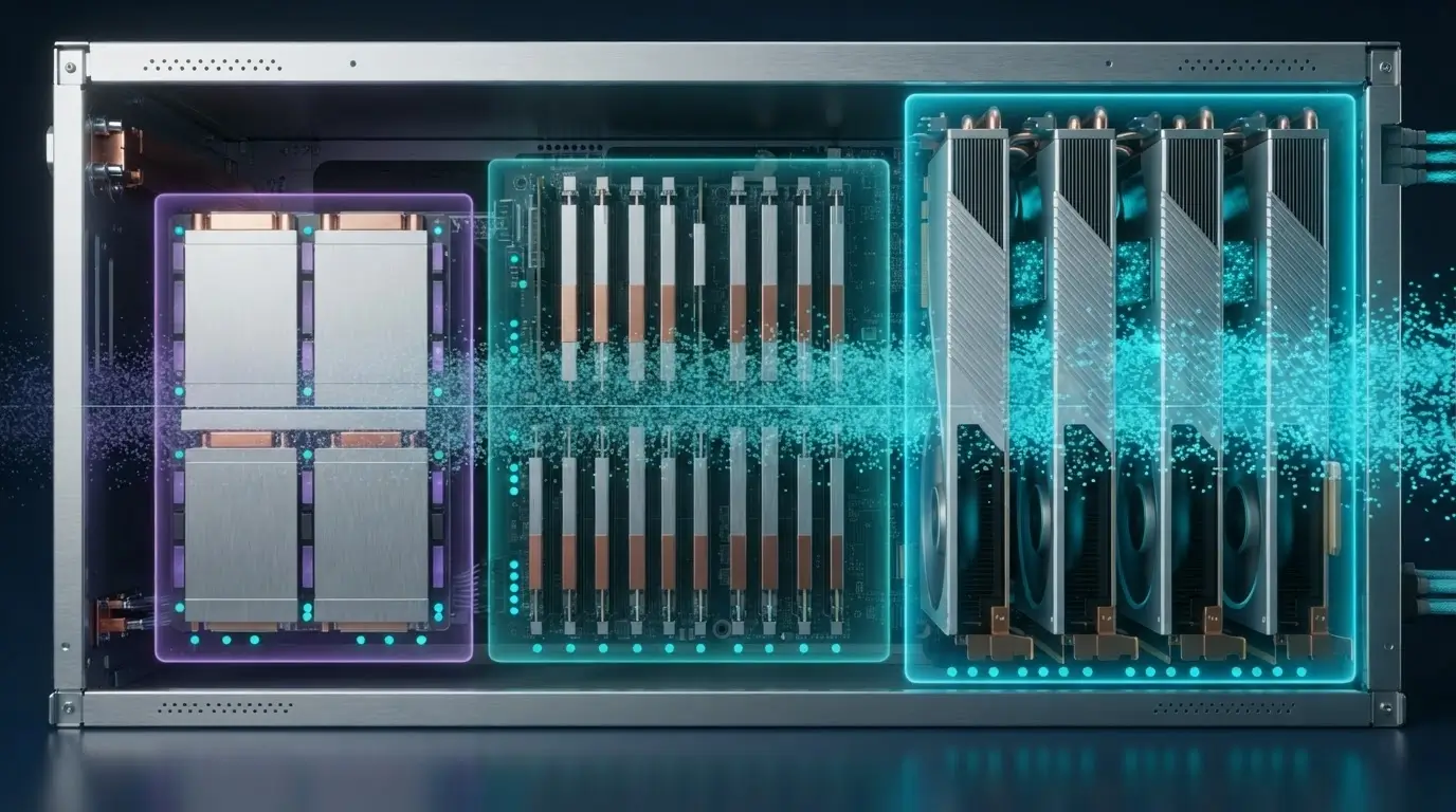 Бюджет GPU, RAM и NVMe для многоуровневого KV-кеша