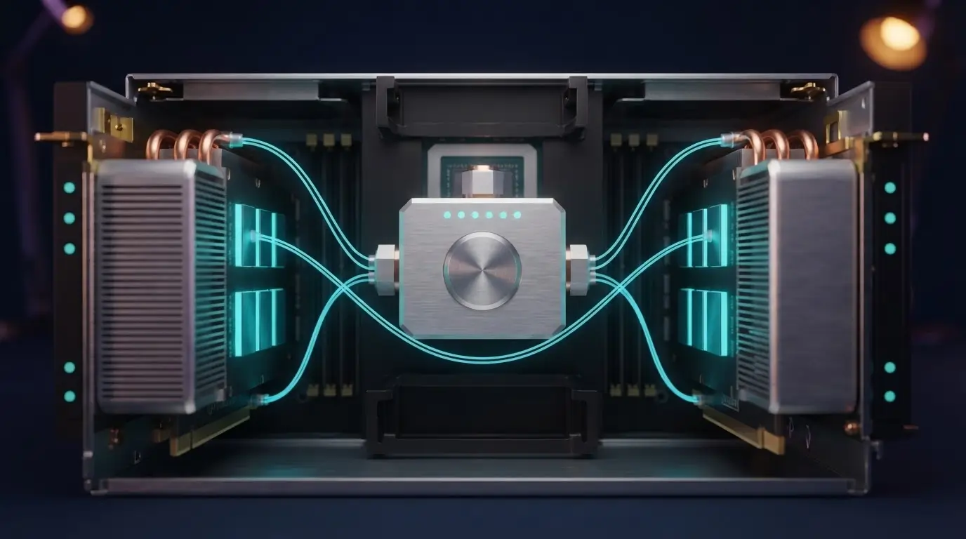 PCIe-коммутатор и GPU в сервере для прямого P2P-обмена