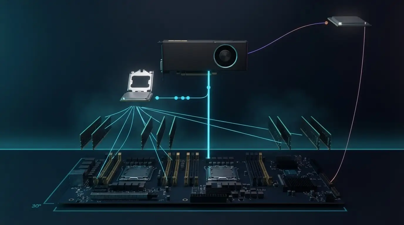 NUMA-locality для GPU-инференса: CPU, память и PCIe без удалённого пути