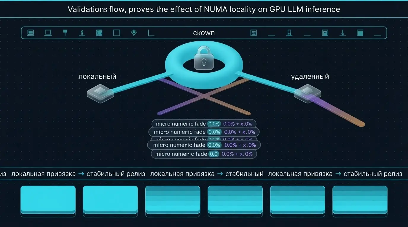 Диагностика типичных ошибок NUMA-размещения на GPU-сервере