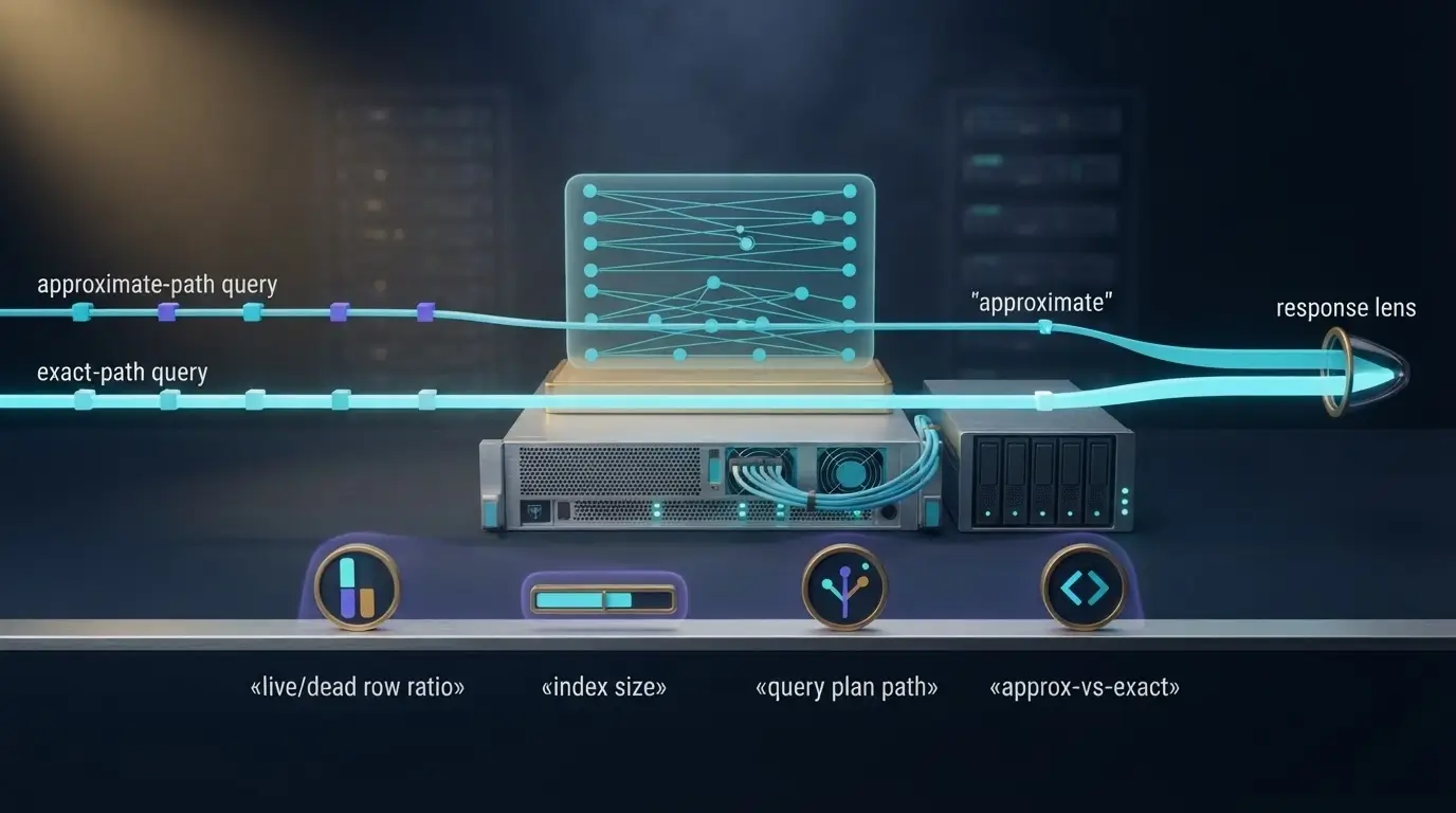 Baseline для pgvector HNSW сравнивает dead tuples, размер индекса, query plan и recall