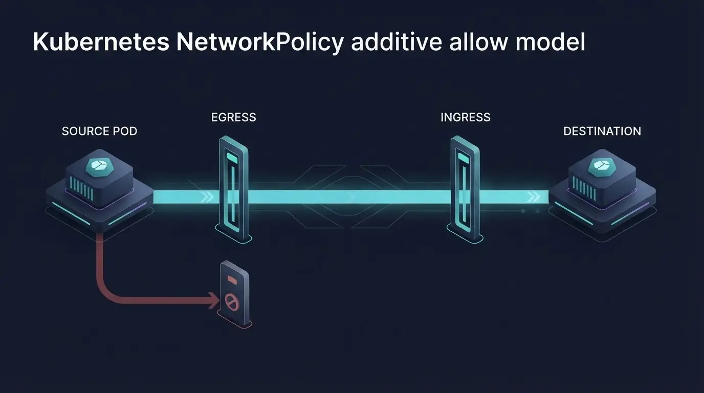 DNS-запросы от LLM pod проходят только к CoreDNS