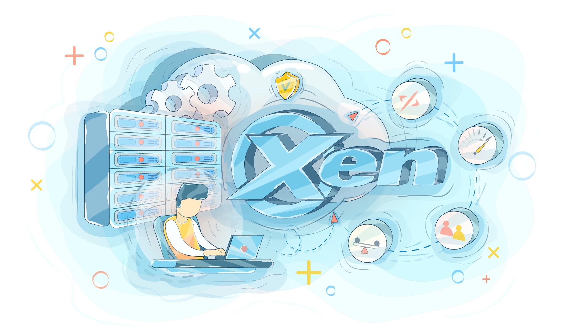 The advantages of Xen virtualization
